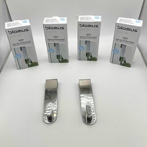 Brand: Blomus
Blomus Areo Glass Shower Overdoor Hook - Silver Matte